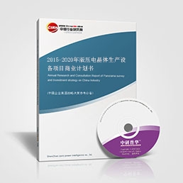 2015-2020年版壓電晶體生產(chǎn)設(shè)備項目商業(yè)計劃書